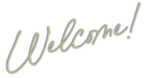 Welcome Text Gold Welcome Text Gold